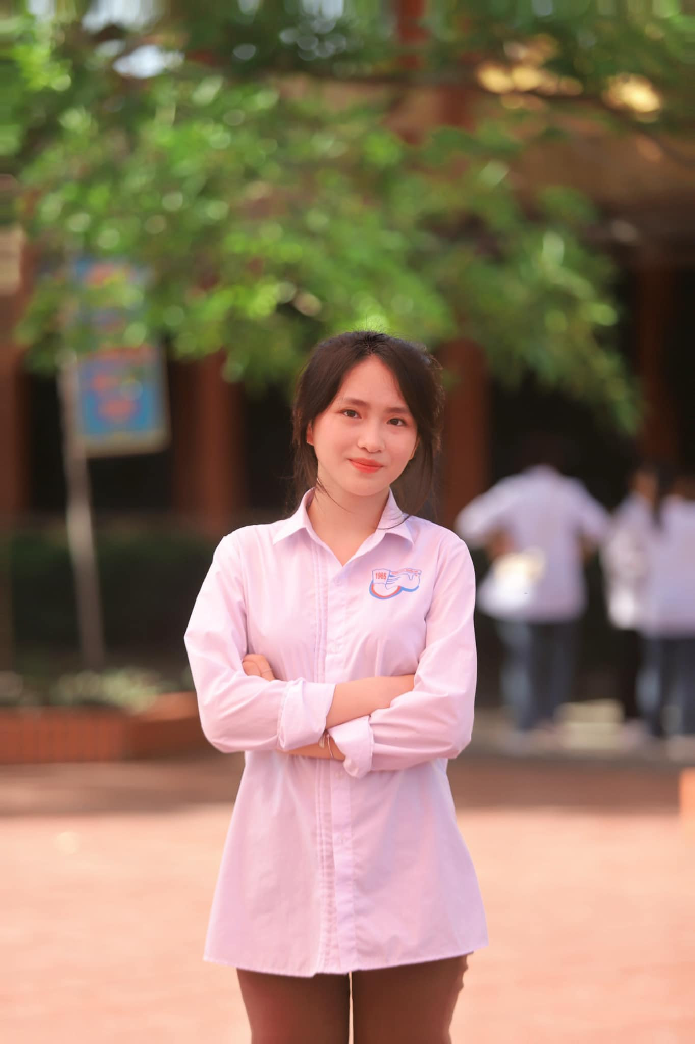 Bích Hạnh ngày nhập học tại Trung tâm tư vấn du học ITC