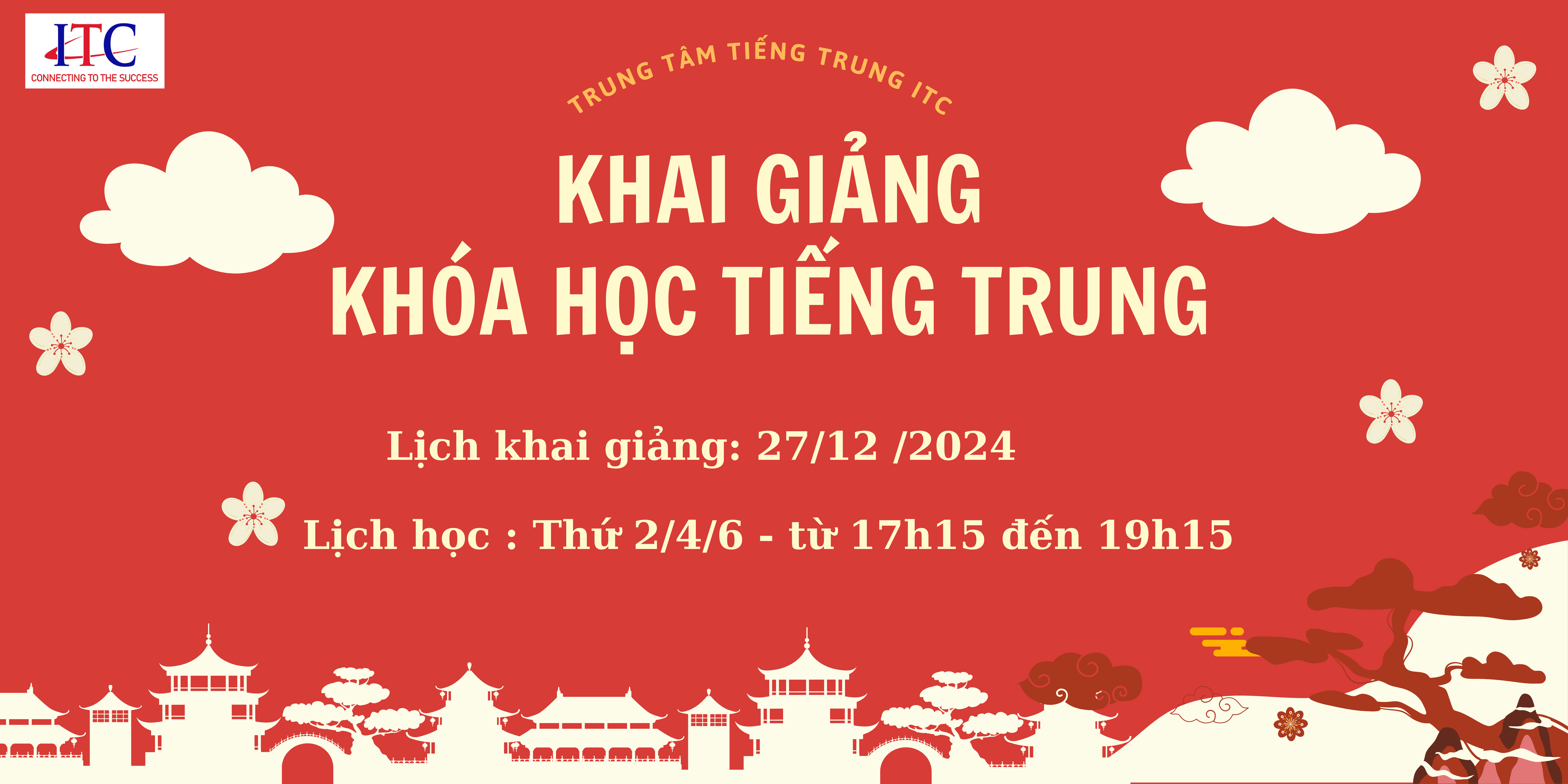 Khai Giảng Khóa Học Tiếng Trung Tháng 12 Năm 2024