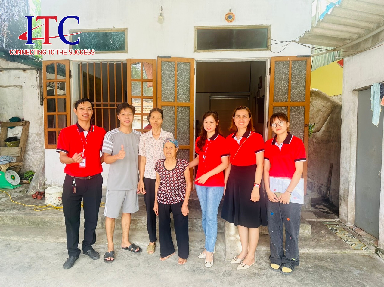 [Hoạt động] Thăm gia đình học viên XKLĐ ITC trước khi xuất cảnh 14.06.2024