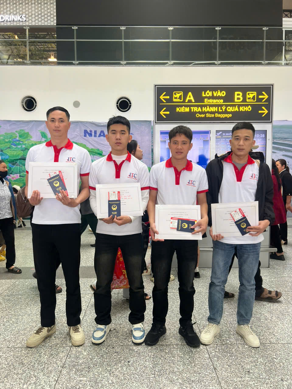 [XKLD] Chúc mừng học viên xuất khẩu lao động Đài Loan bay ngày 15/03/2025