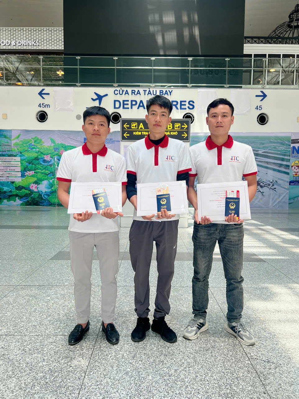 [XKLD] Chúc mừng học viên xuất khẩu lao động Đài Loan bay ngày 20/04/2025