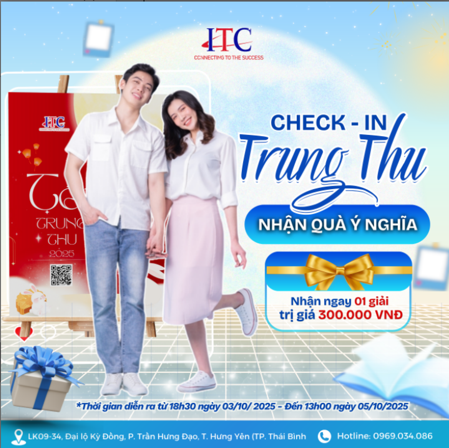 CHECK-IN TRUNG THU – NHẬN QUÀ Ý NGHĨA