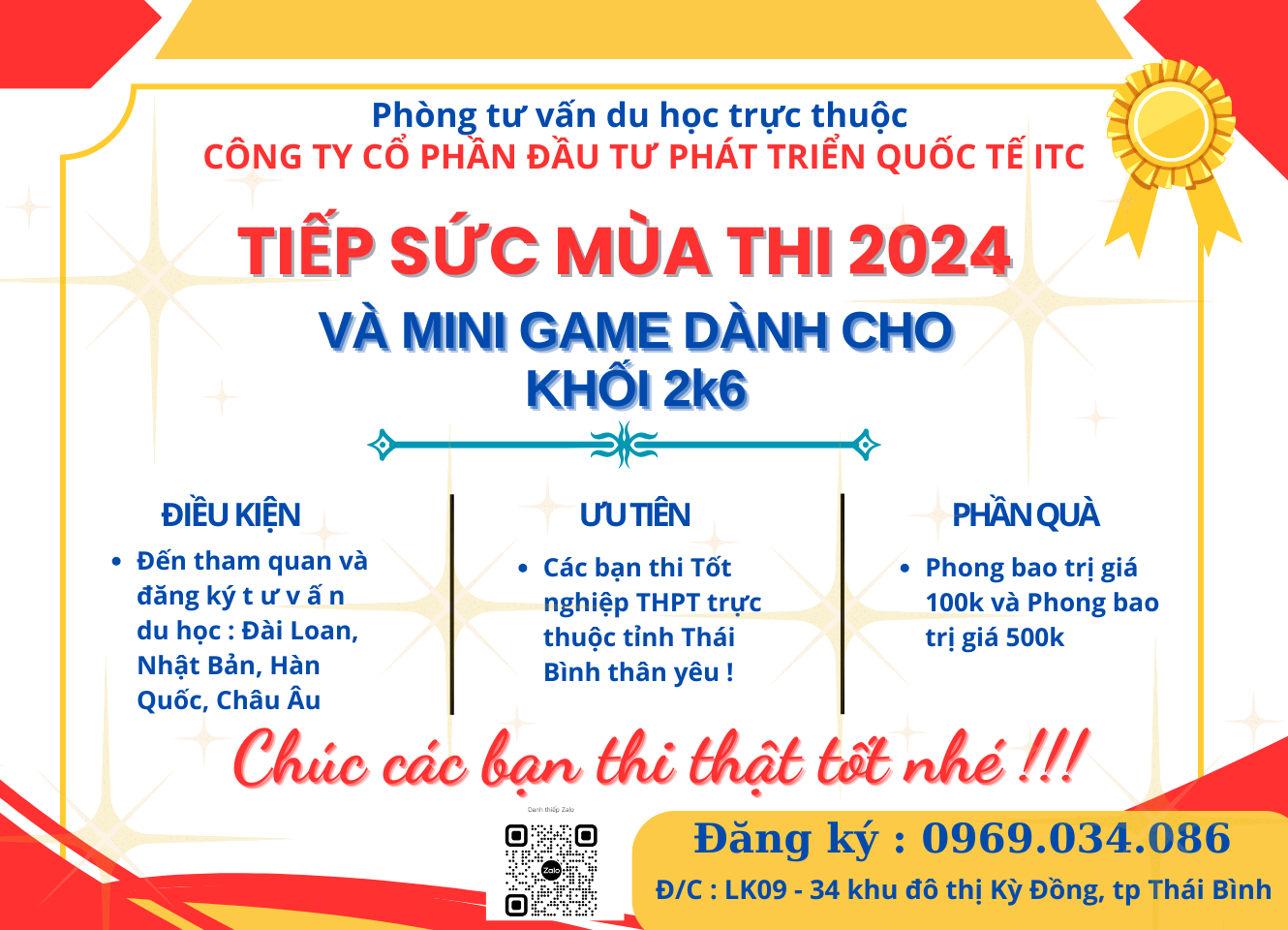 TIẾP SỨC MÙA THI 2024