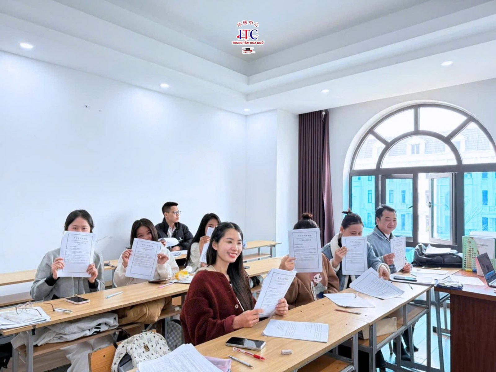 Không khí lớp học sôi nổi