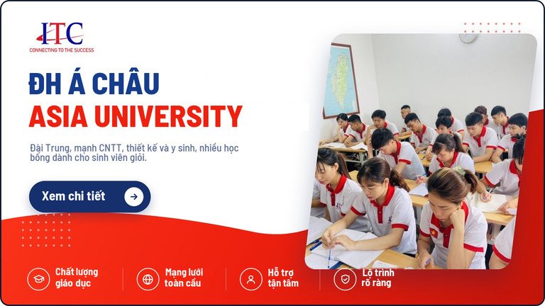 Du học Đài Loan tại ĐH Á Châu (Asia University)