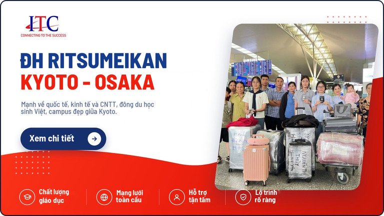 Du học Nhật Bản tại Đại học Ritsumeikan