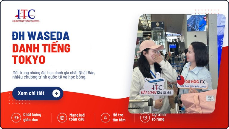 Du học Nhật Bản tại Đại học Waseda