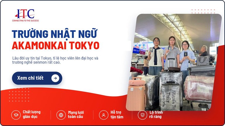 Du học Nhật Bản tại Trường Nhật ngữ Akamonkai