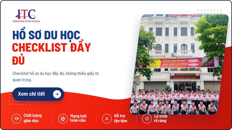 Hồ Sơ Du Học Cần Chuẩn Bị Gì? Checklist Đầy Đủ
